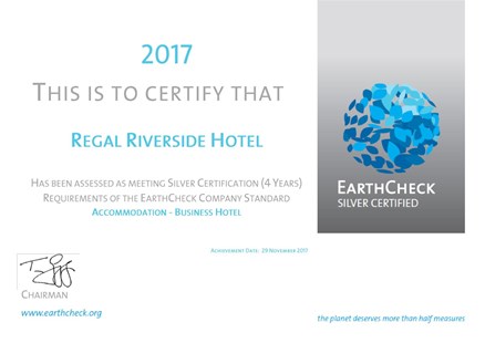 EarthCheck - 2017银徽认证
