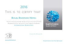 EarthCheck - 2016银徽认证