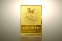 第十七届中国饭店金马奖“中国最佳卓越服务酒店”