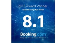 Booking.com 颁发的「客人评价优异奖」