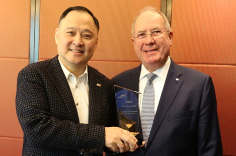 富豪环球东亚酒店获华民国际旅行社有限公司“2018年度最佳合作夥伴”奖