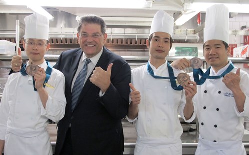 2015香港国际美食大奖荣获三个铜奖
