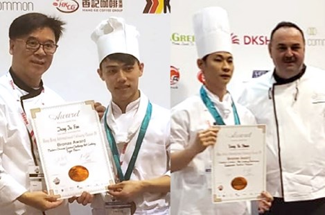 香港国际美食大奖 2019 获得两个铜奖