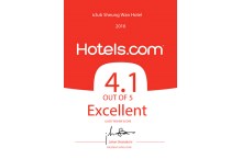 Hotels.com颁发的「客人评价优异奖」