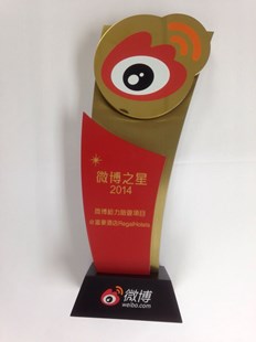 微博之星2014 -「微博给力旅游项目」奖项